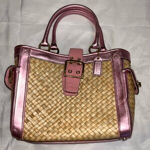 NWOT Coach Y2K Hampton Carryall limited edition 2004 spring resort collection.